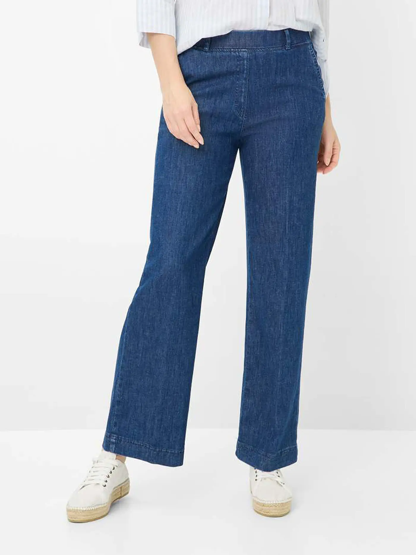 RAPHAELA BY BRAX | Jeans Wide Leg PAM | dunkelblau